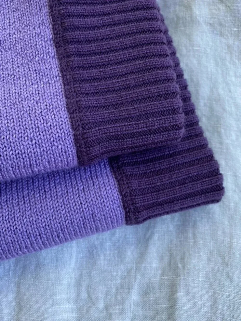 Lululemon deep zinfandel winter orchid purple Knit Happens wool infinity scarf
